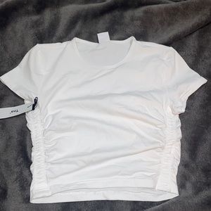 Aritzia Tna white cropped t-shirt WITH TAGS